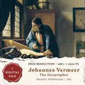 Johannes Vermeer The Geographer printable wall art digital download