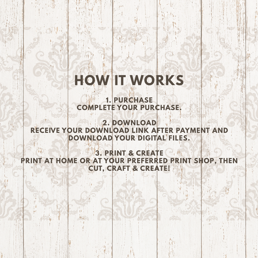 How to download print and create a digital junk journal kit