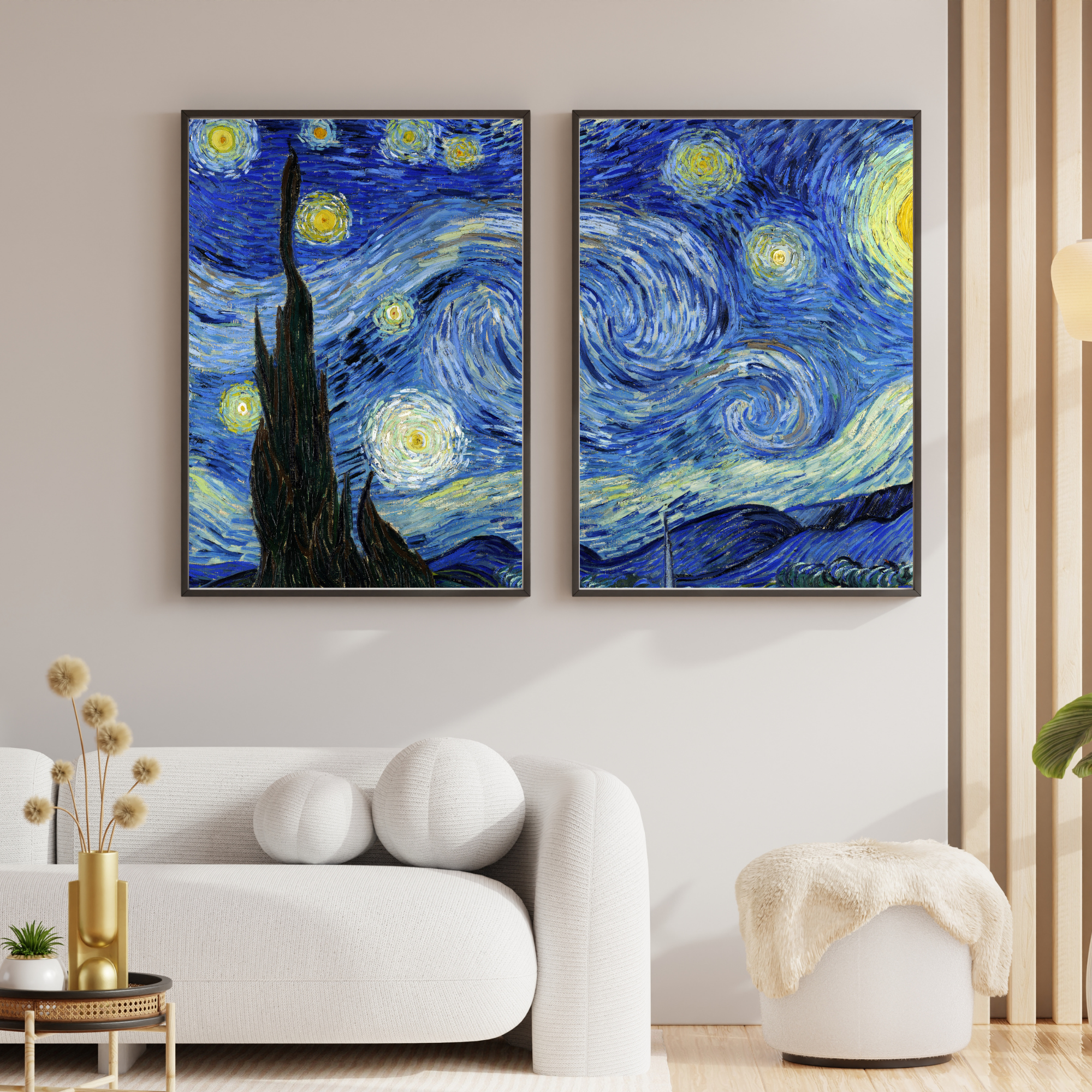 Van Gogh Starry Night printable gallery wall art
