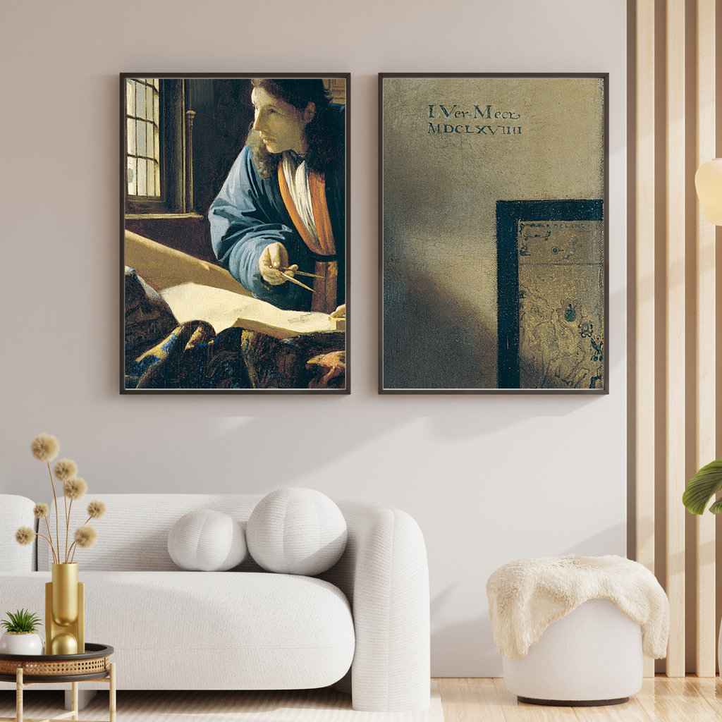 Johannes Vermeer classic art gallery wall printable